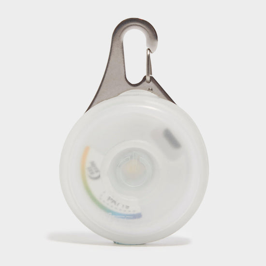 SpotLit XL Disc-O-Select Carabiner Light White