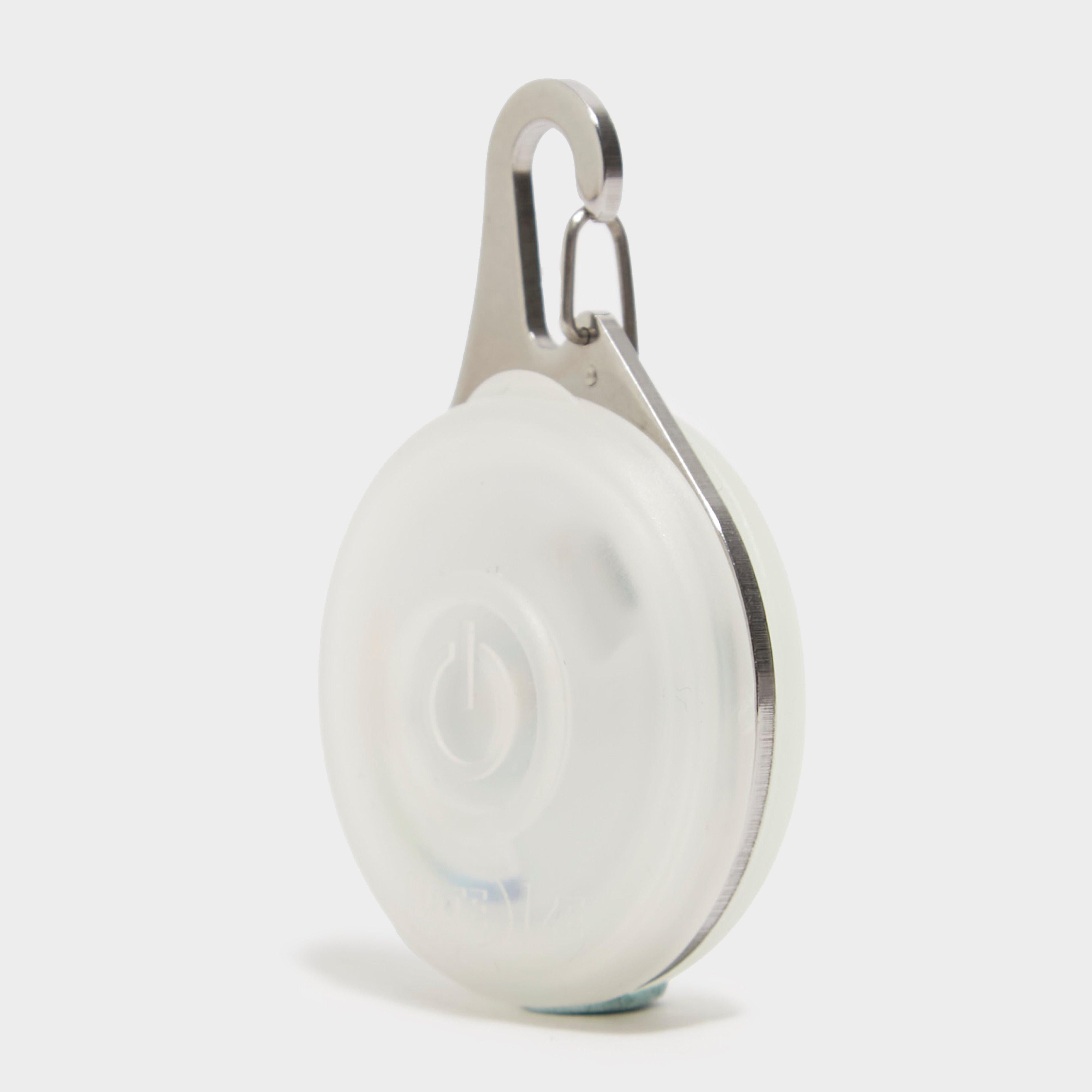 SpotLit XL Disc-O-Select Carabiner Light White