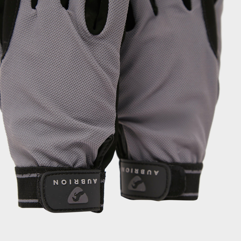 Mesh Riding Gloves Grey