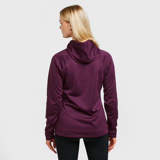 Womens Breathe Hoody Burgundy