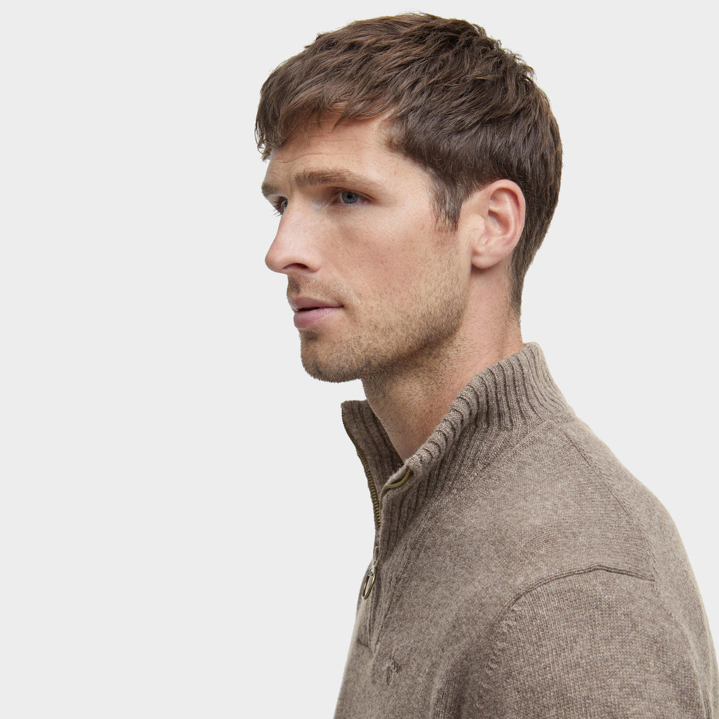 Essential Lambswool Half Zip Jumper