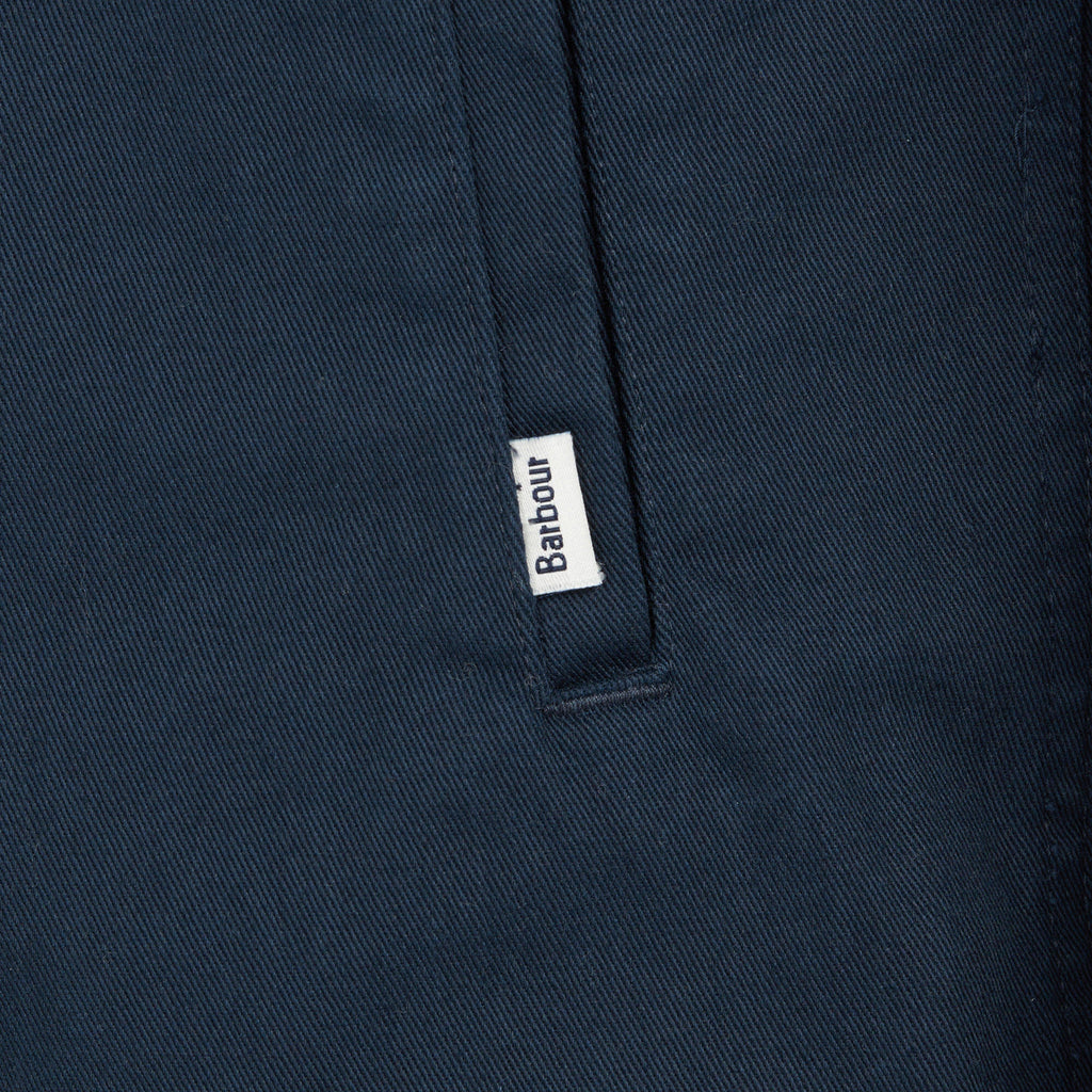 Mens Essential Twill Overshirt Navy
