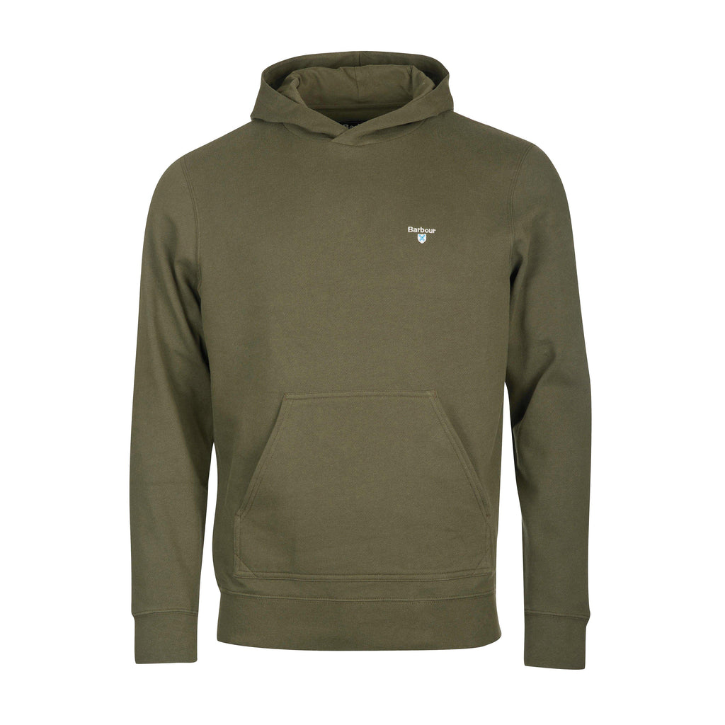 Mens Essential Hoodie Green