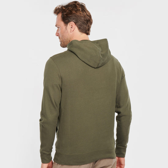 Mens Essential Hoodie Green