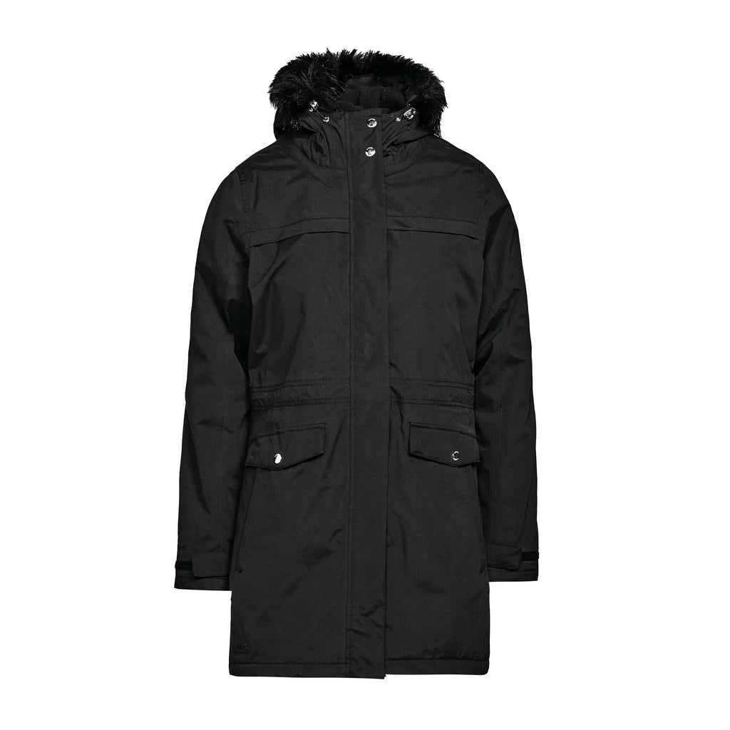 Ladies Serleena II Waterproof Insulated Parka Jacket Black