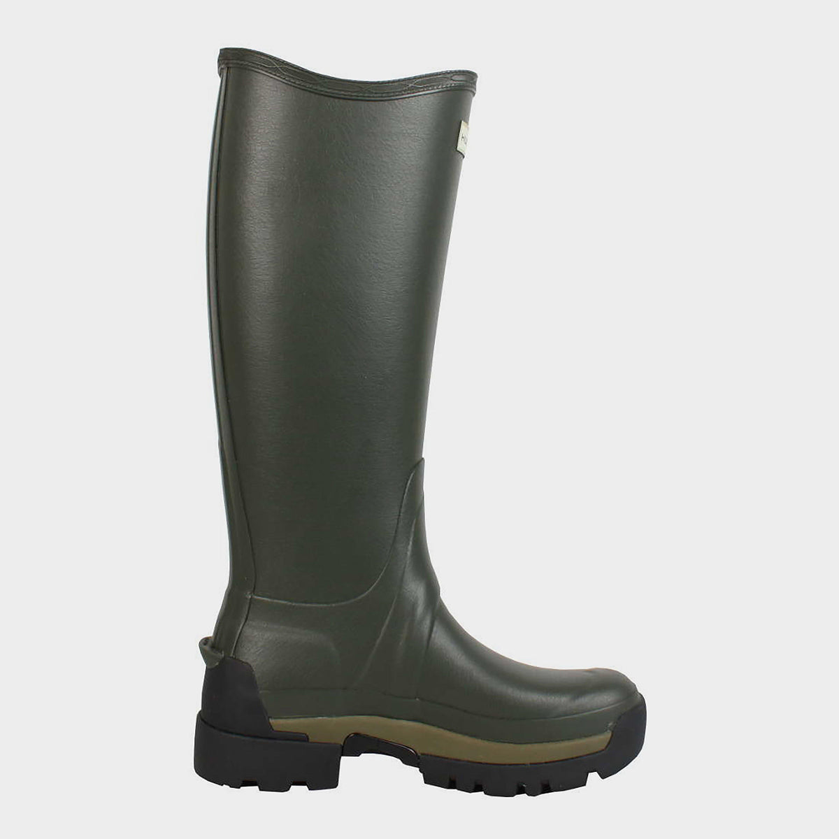 Ladies Balmoral II Side Adjustable Neoprene Wellington Boots Dark Olive