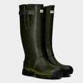 Mens Balmoral II Side Adjustable Neoprene Wellington Boots Dark Olive