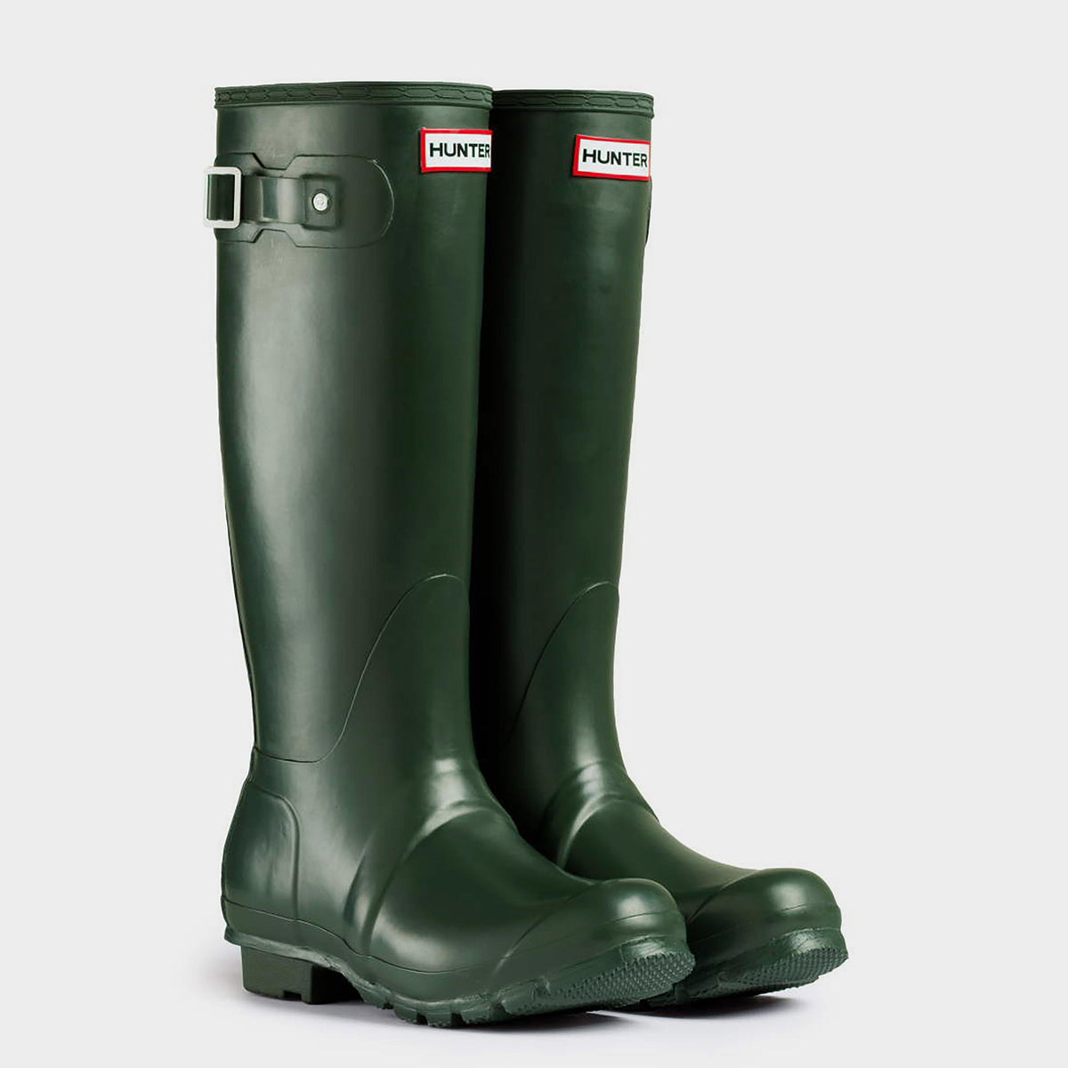Mens Original Tall Wellington Boots Dark Olive
