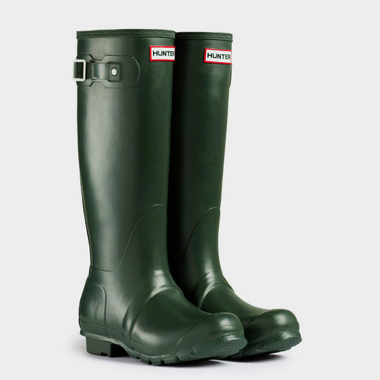 Mens Original Tall Wellington Boots Dark Olive