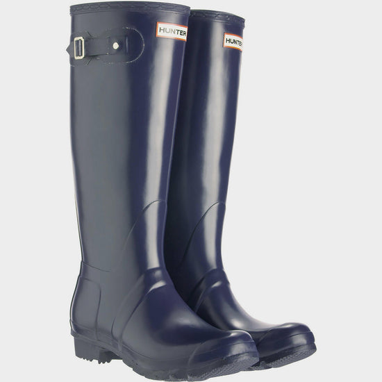 Mens Original Tall Wellington Boots Navy