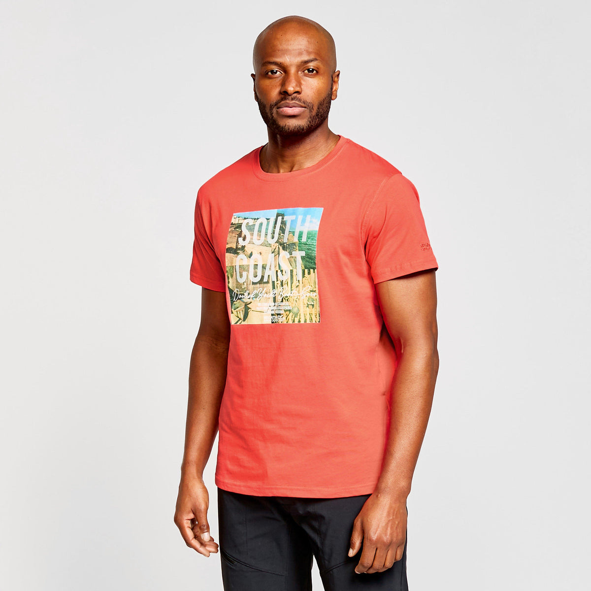 Mens Cline IV Graphic T-Shirt Spice Red
