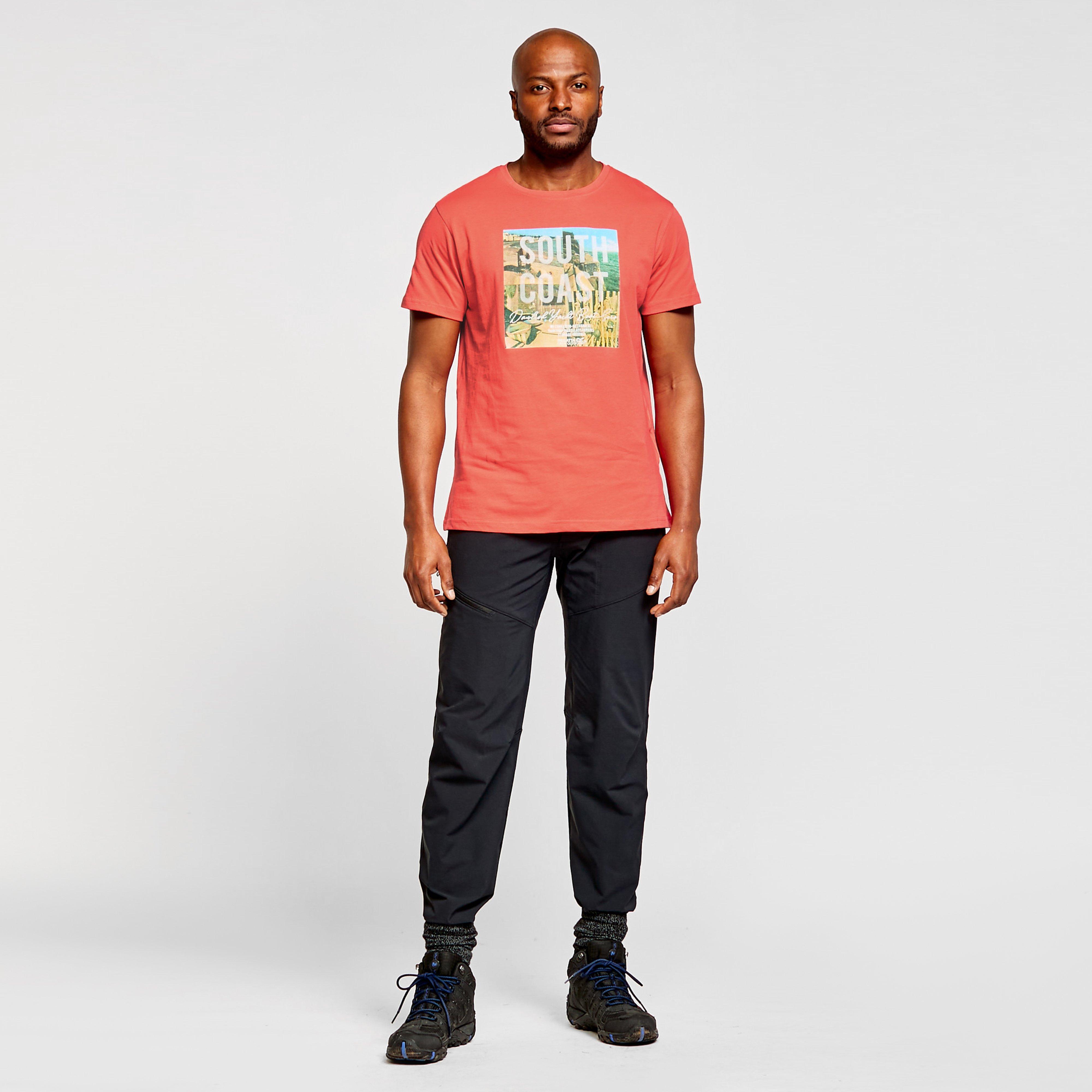 Mens Cline IV Graphic T-Shirt Spice Red
