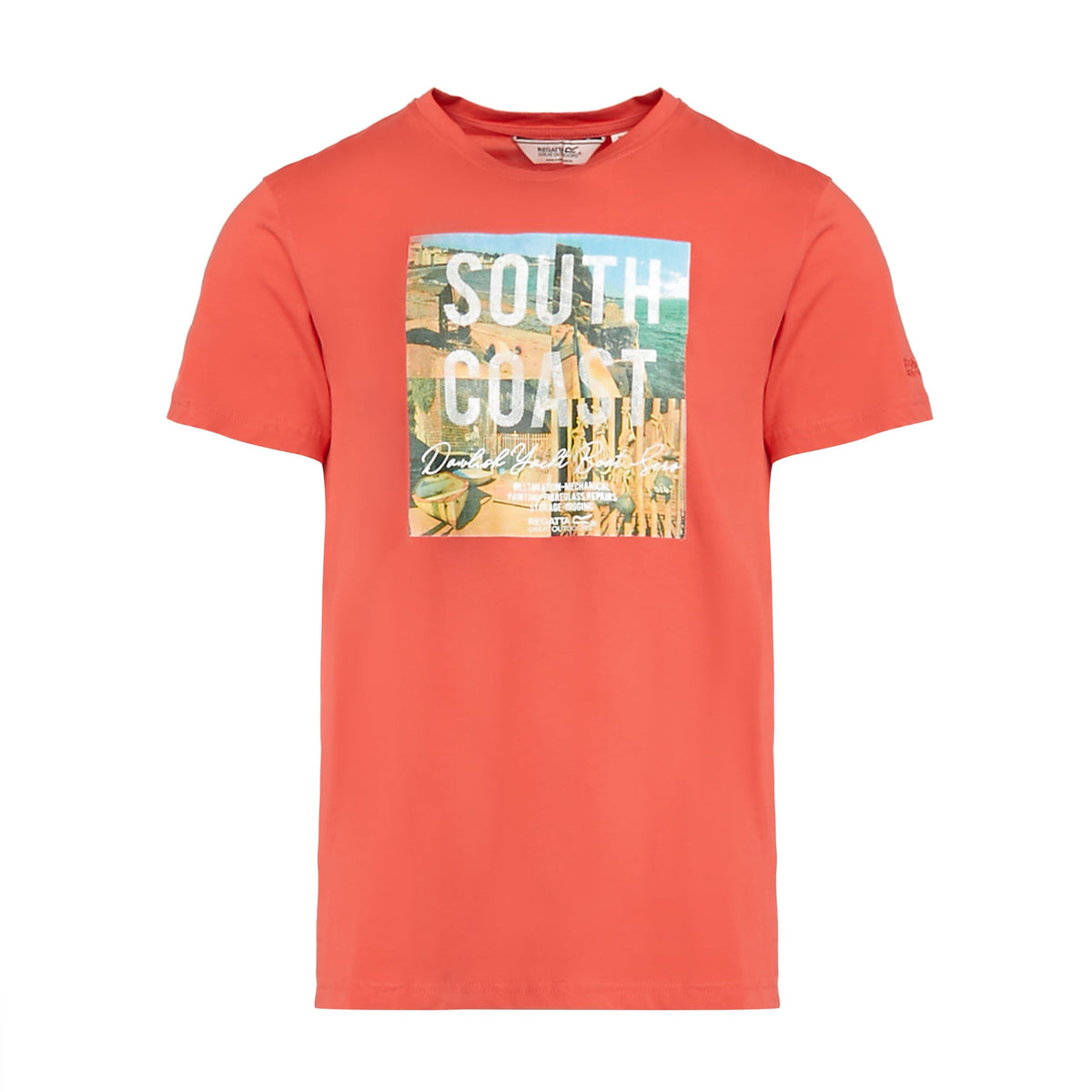 Mens Cline IV Graphic T-Shirt Spice Red