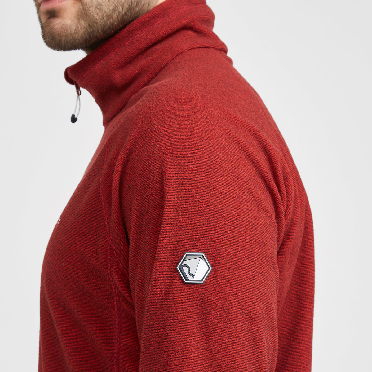 Mens Montes Fleece Cajun Orange/Black