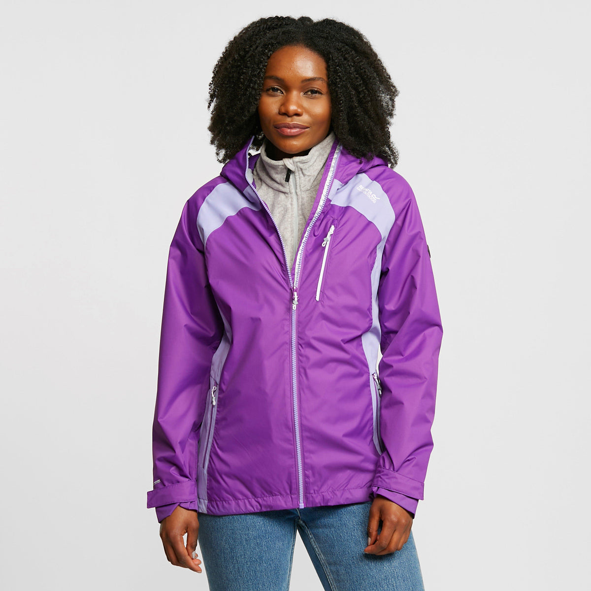 Ladies Highton Stretch Jacket II Plum Jam/Lilac Bloom