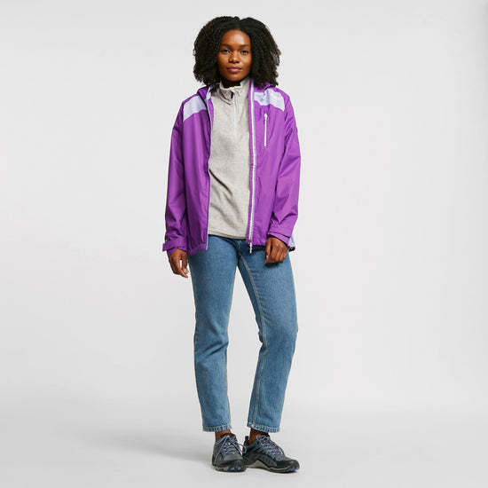 Ladies Highton Stretch Jacket II Plum Jam/Lilac Bloom