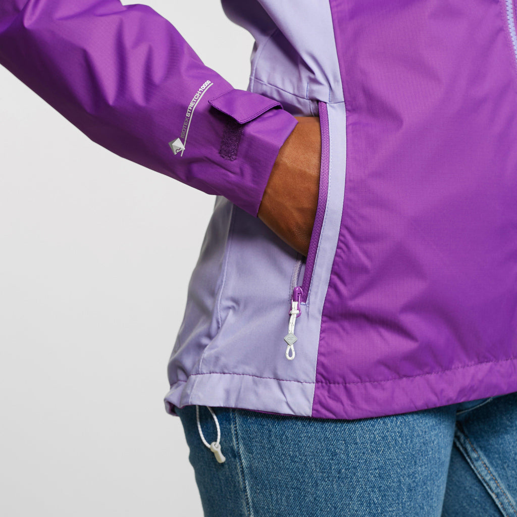 Ladies Highton Stretch Jacket II Plum Jam/Lilac Bloom