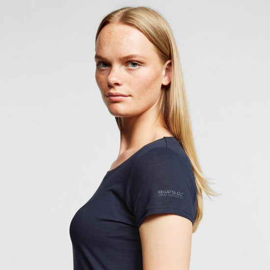 Womens Carlie T-Shirt Navy