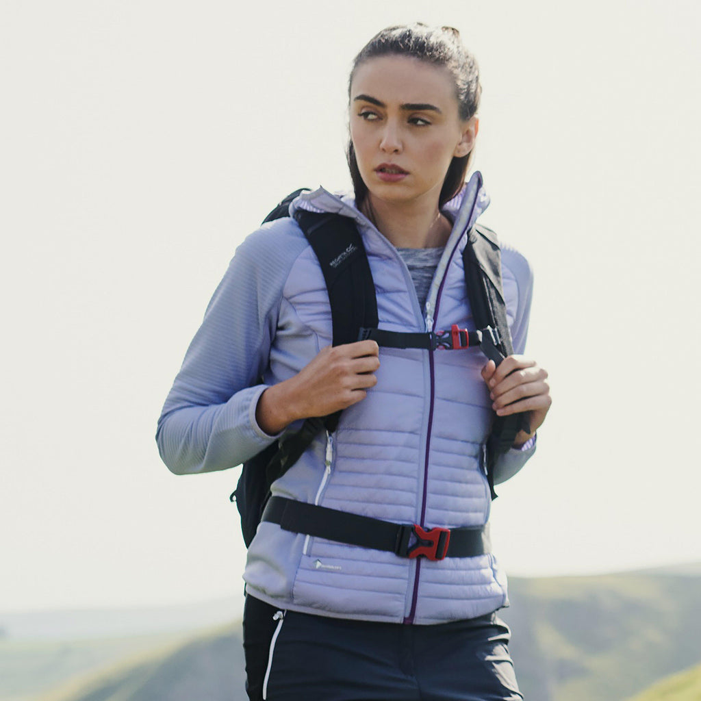 Ladies Andreson V Hybrid Jacket Lilac Bloom