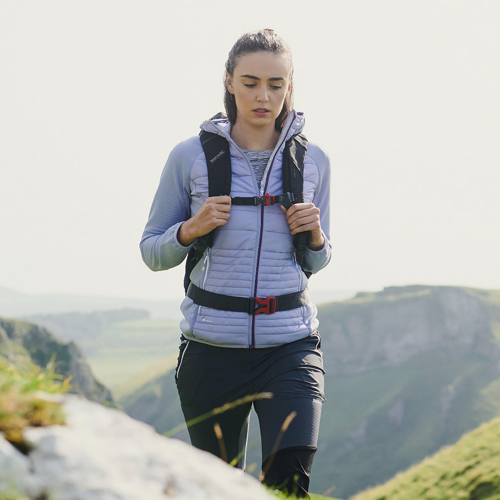 Ladies Andreson V Hybrid Jacket Lilac Bloom