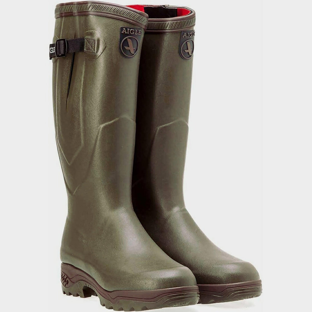 Mens Parcours 2 Iso Wellington Boots Khaki