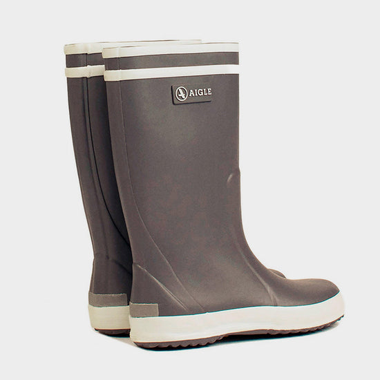 Childrens Lolly Pop Rain Boots Charcoal