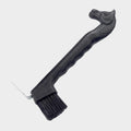 Horse Head Hoof Pick with Brush Black