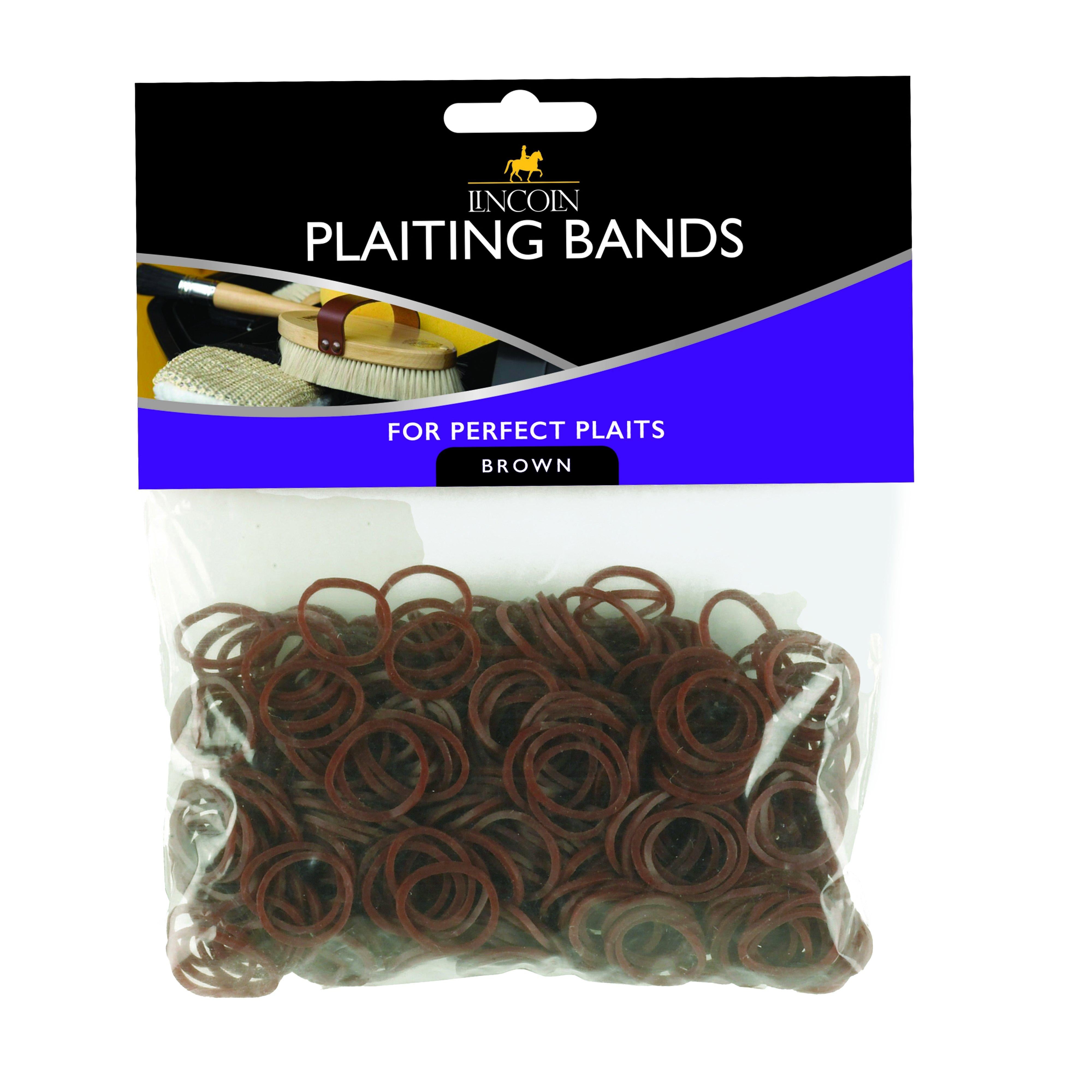 Plaiting Bands Bag Brown