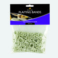 Plaiting Bands Bag White