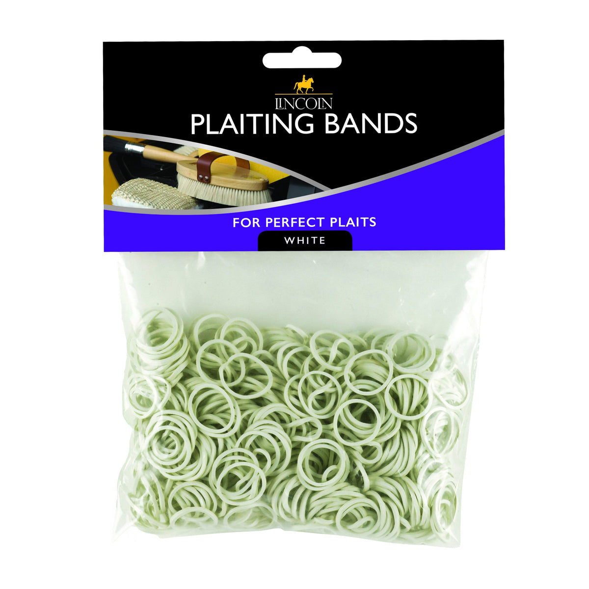 Plaiting Bands Bag White