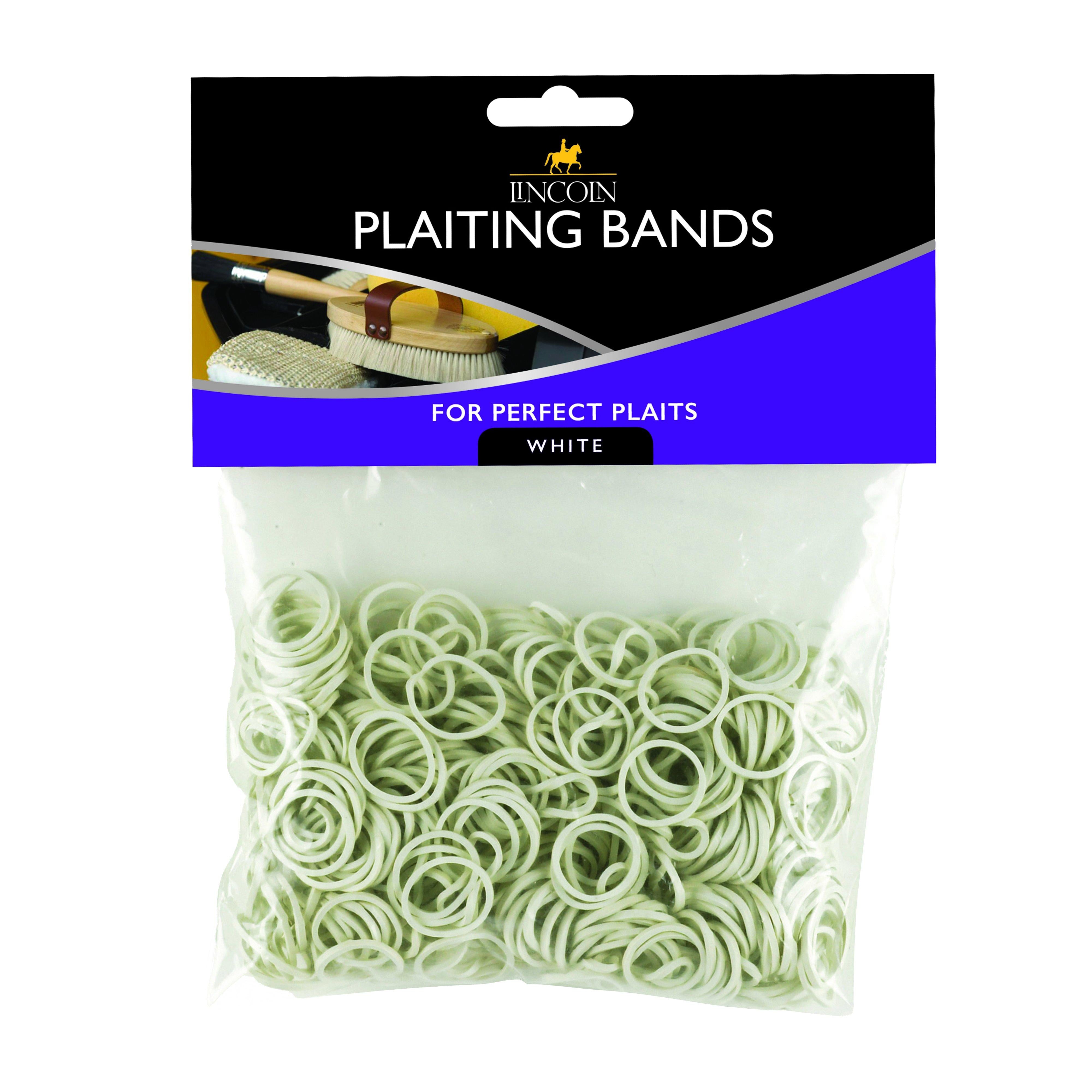 Plaiting Bands Bag White
