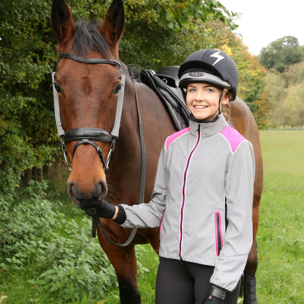 HyVIZ Leg Bands Silver