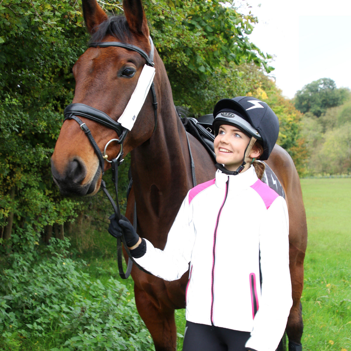 HyVIZ Leg Bands Silver