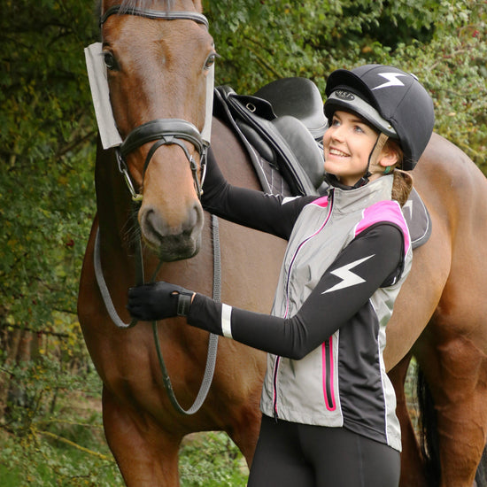 HyVIZ Bridle Set Silver