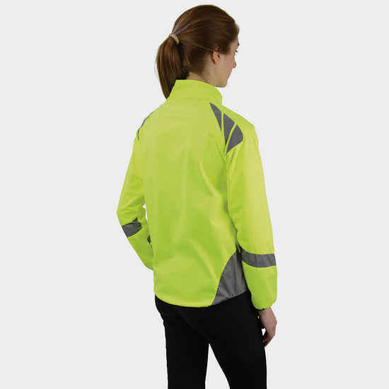 HyVIZ Equestrian Reflector Jacket Yellow