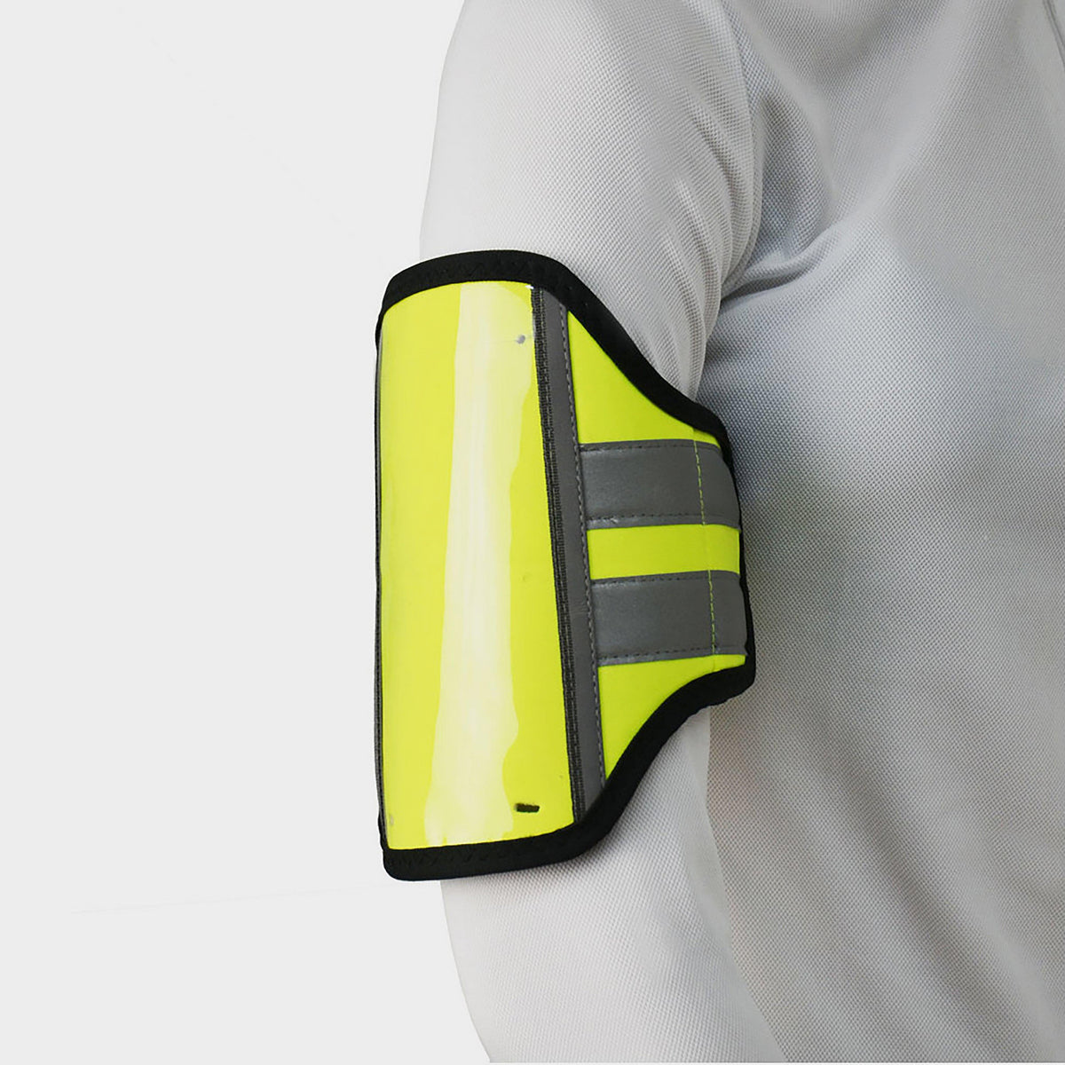HyVIZ Equestrian Reflector Phone Holder Yellow