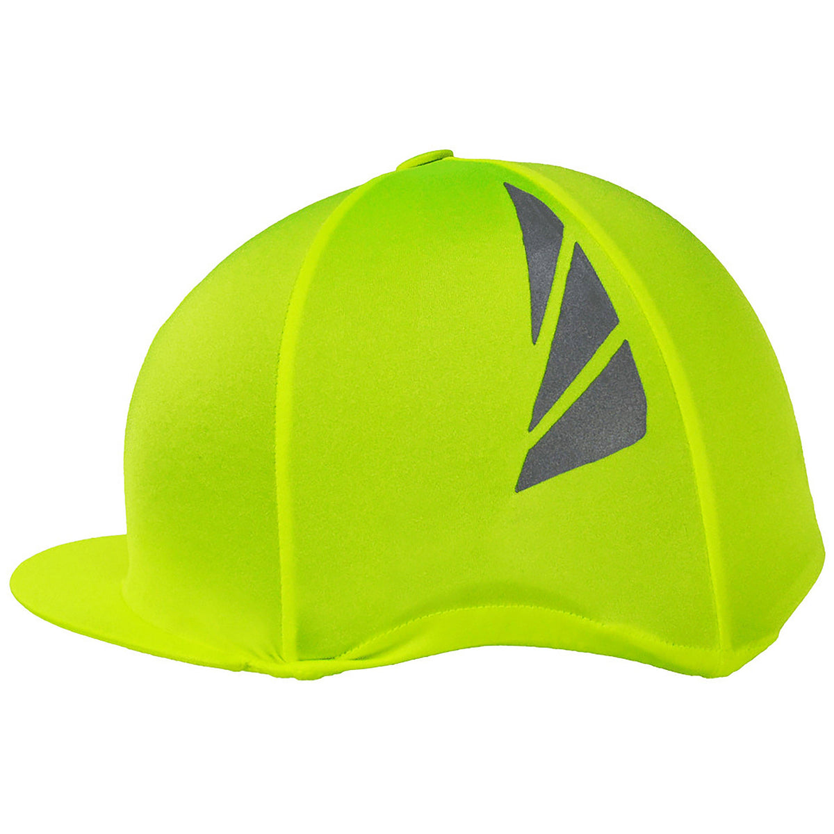 HyVIZ Equestrian Reflector Hat Cover Yellow