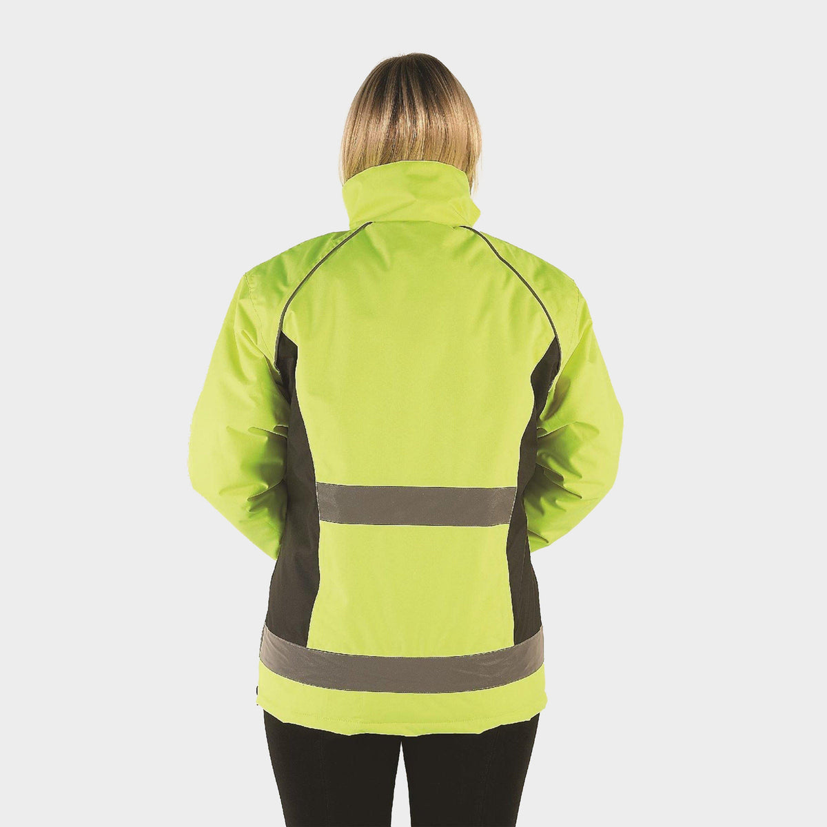 HyVIZ Womens Waterproof Riding Jacket Yellow