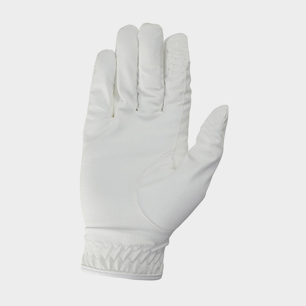 Hy5 Cottenham Adults Elite Riding Glove White