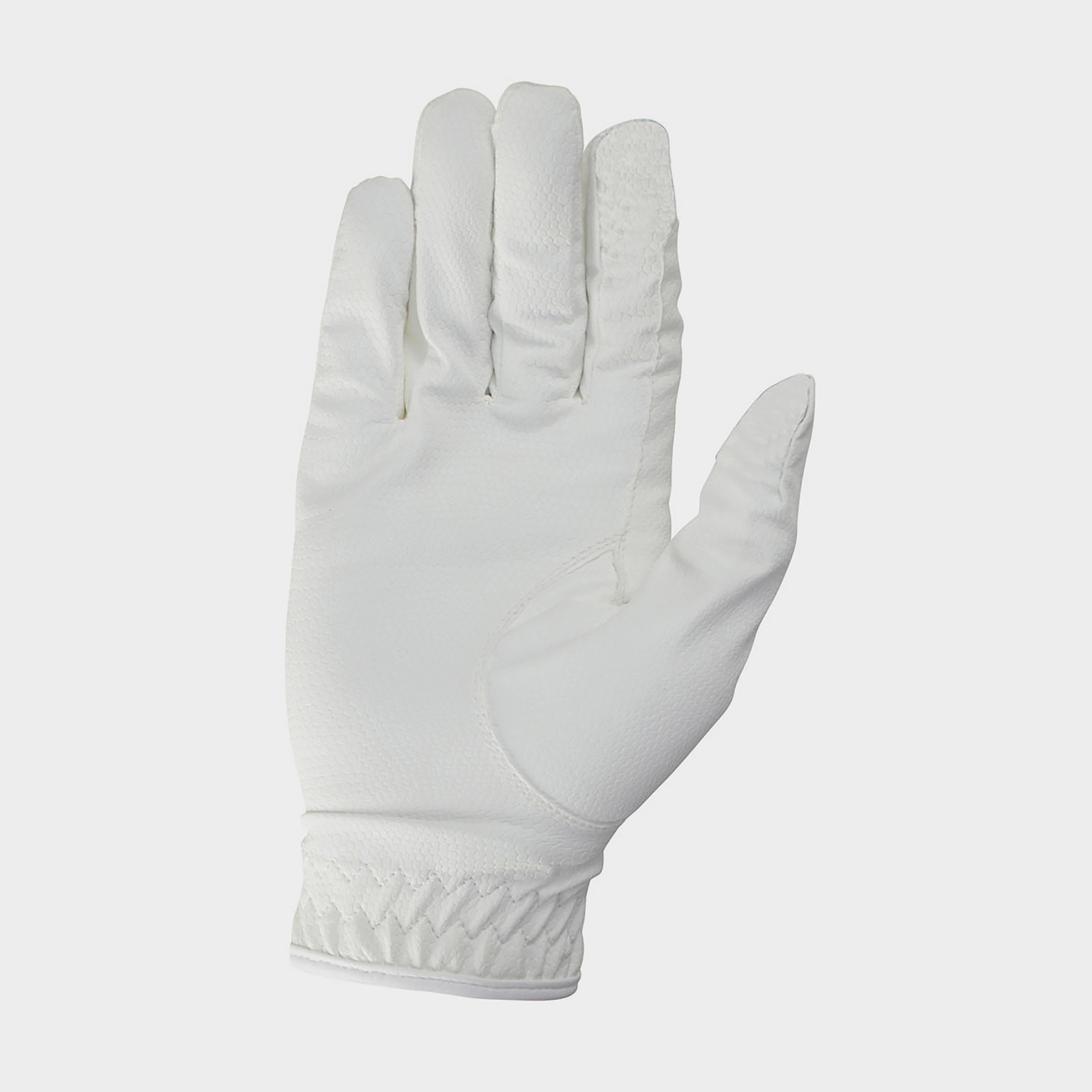 Hy5 Cottenham Adults Elite Riding Glove White