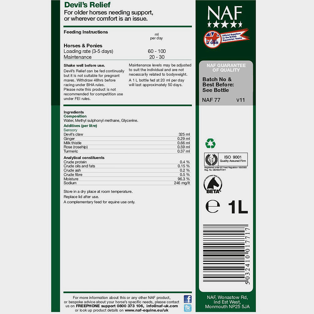 Devil's Relief Liquid