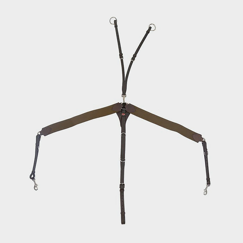 Ready To Ride 5-Point Elasticated Breastplate Havana