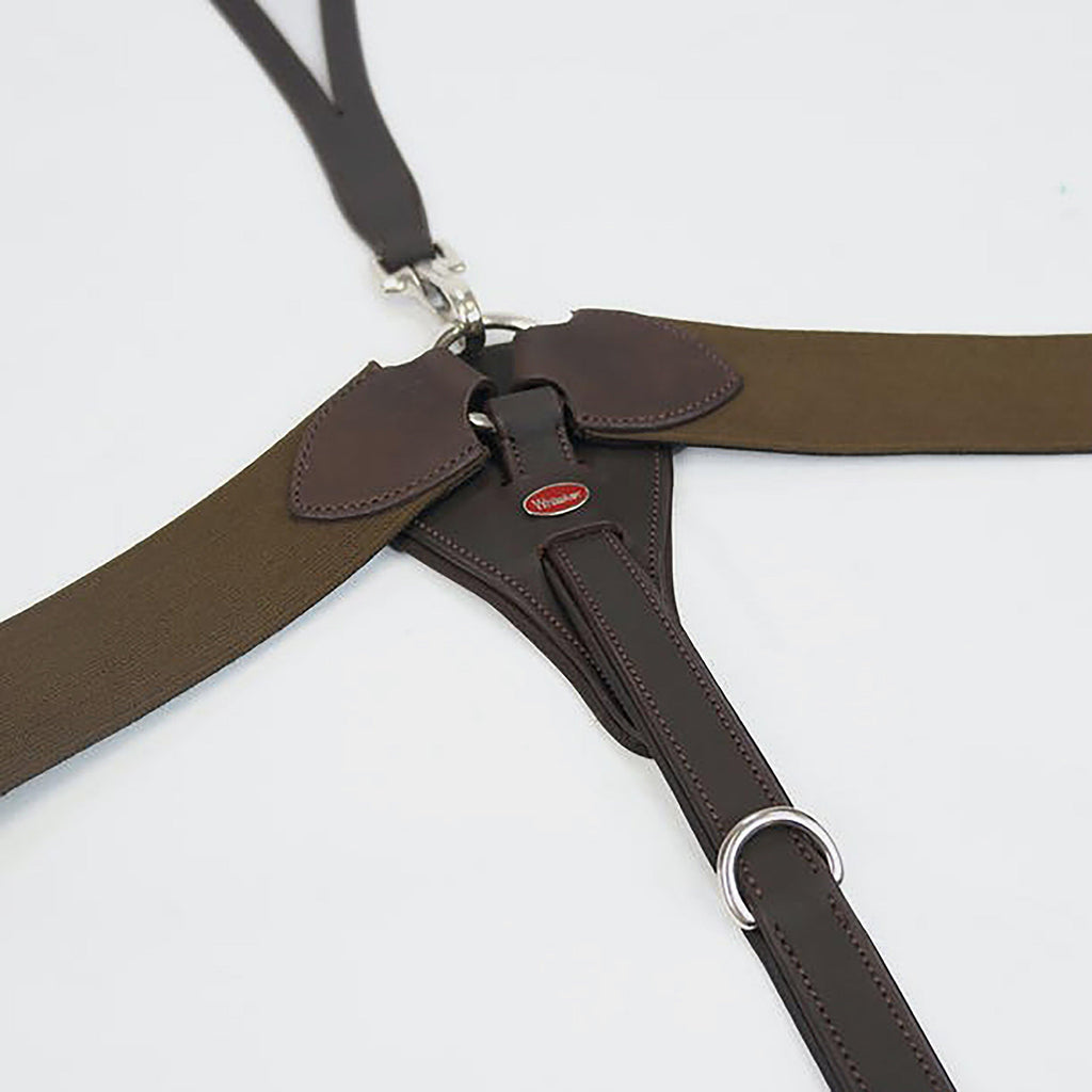 Ready To Ride 5-Point Elasticated Breastplate Havana