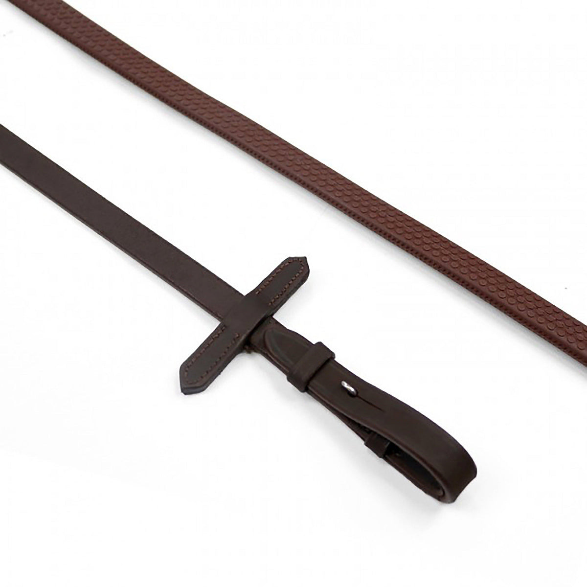 Ready To Ride Rubber Reins Havana