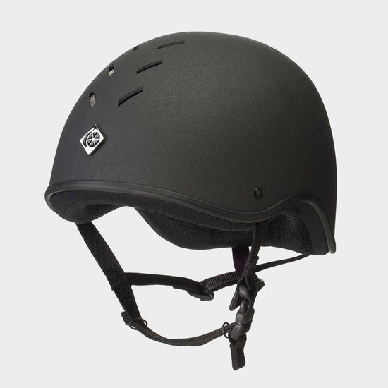 Young Riders Ventilated Jockey Skull Black