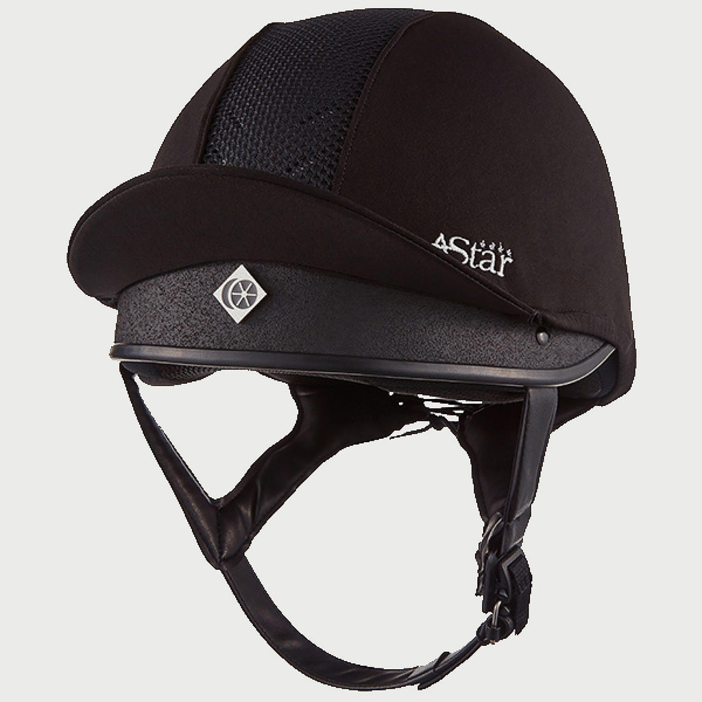 Junior 4Star Jockey Skull Black