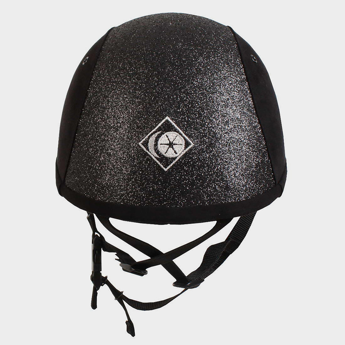 Junior YR8 Sparkle Riding Hat Black/Black