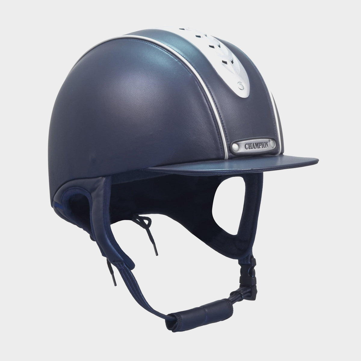 Junior Evolution Pearl Riding Hat Navy