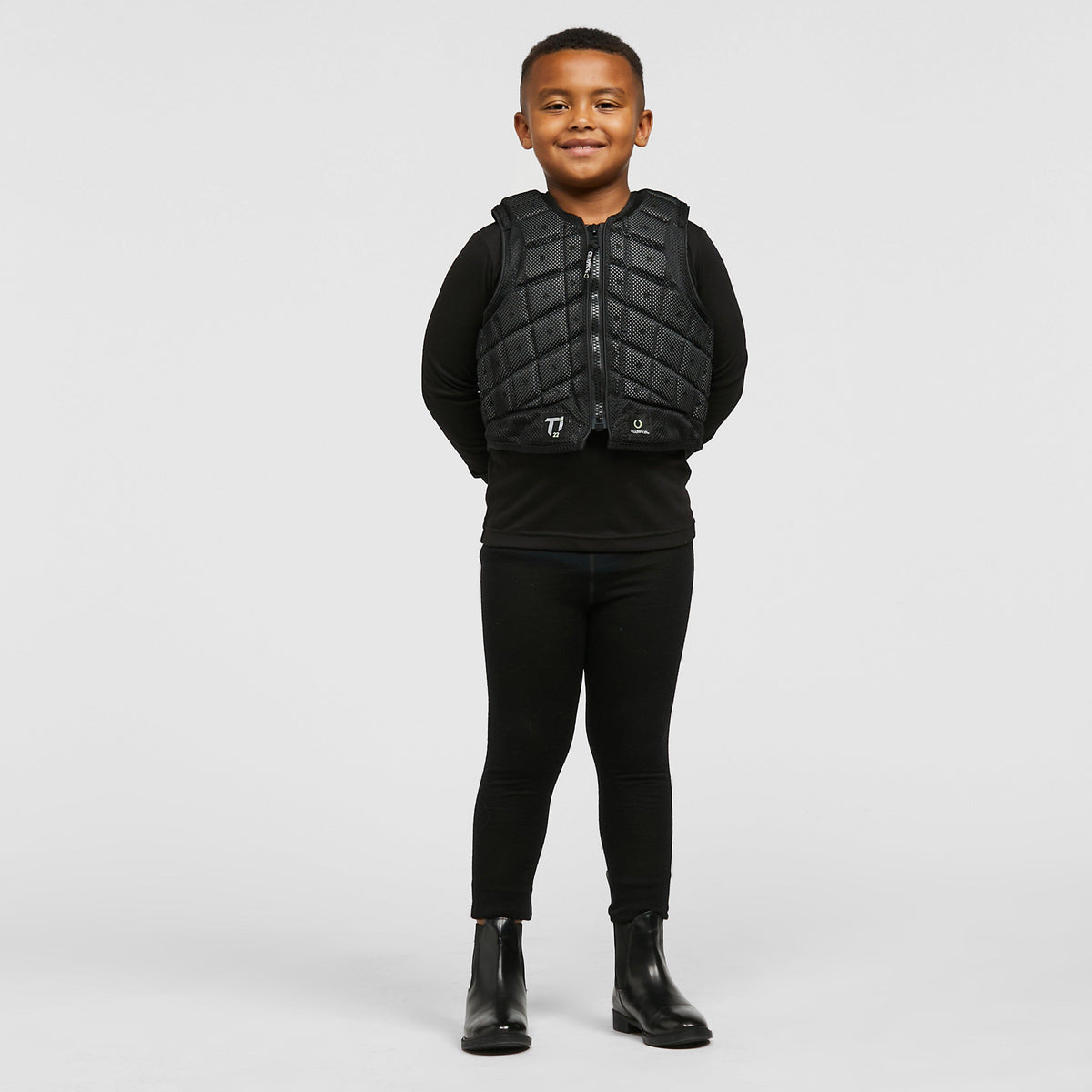 Childs Ti22 Body Protector Black