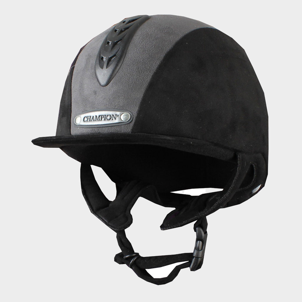 Junior X-Air Plus Riding Hat Black/Slate